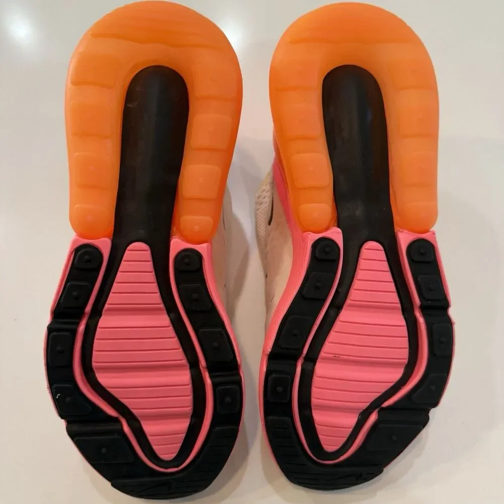 Nike Air Max 270 Summit White Sunset Pulse W Size 5 Brand New fast Shipping - Picture 7 of 9